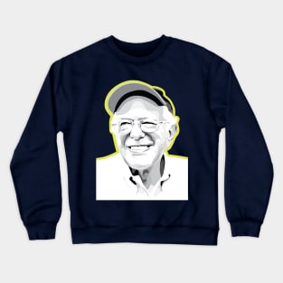 Smiling Bernie Sanders Crewneck Sweatshirt